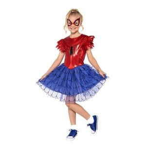 NEW MARVEL Kids' Spider-Man Girl Costume Dress Size Large